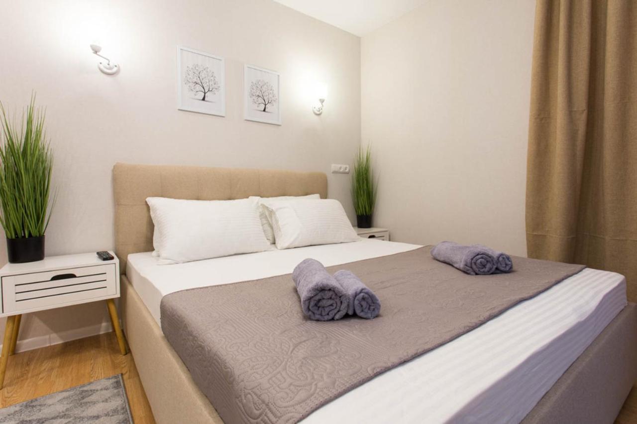 Apartment In The City Center - Gimnasiyna Naberezhna 24A-1 Charkov Exteriér fotografie