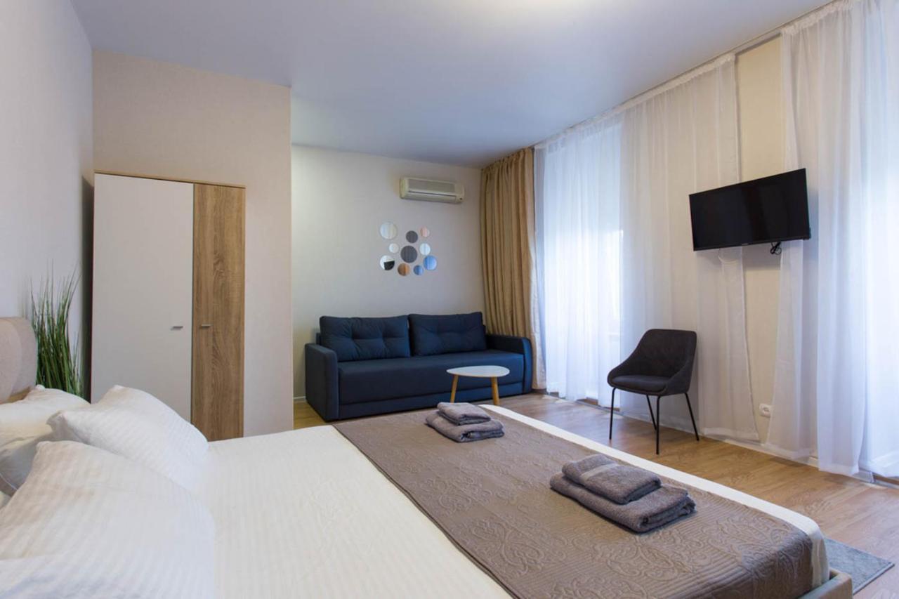 Apartment In The City Center - Gimnasiyna Naberezhna 24A-1 Charkov Exteriér fotografie